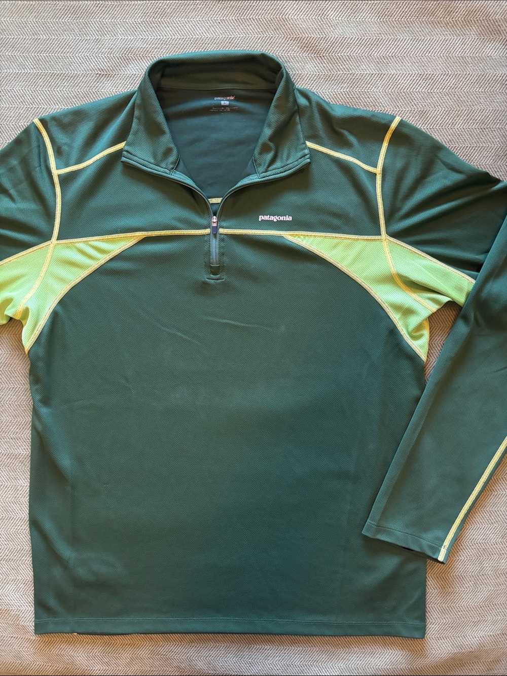 Patagonia quarter zip.